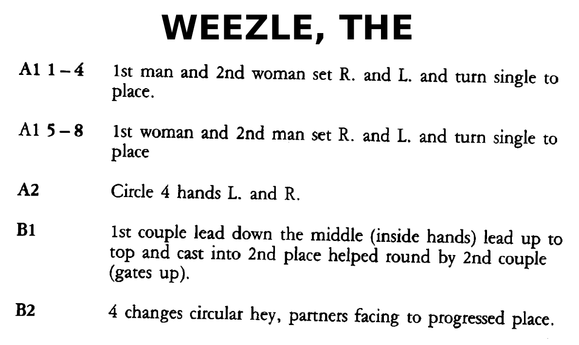 Weezle, The (dance)